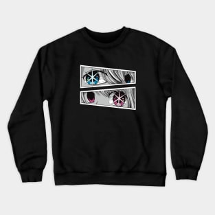 Aqua and Ruby Crewneck Sweatshirt